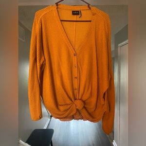 Urban outfitters orange sweater
